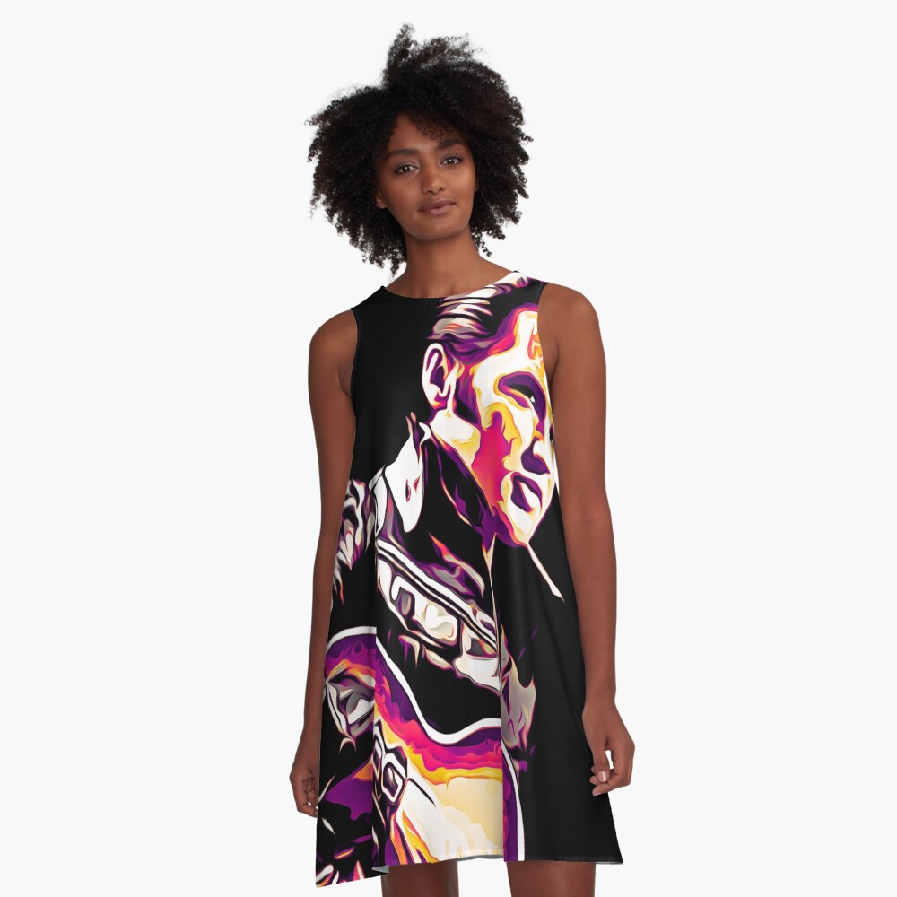 The King of Rock and Roll A-Line Dress