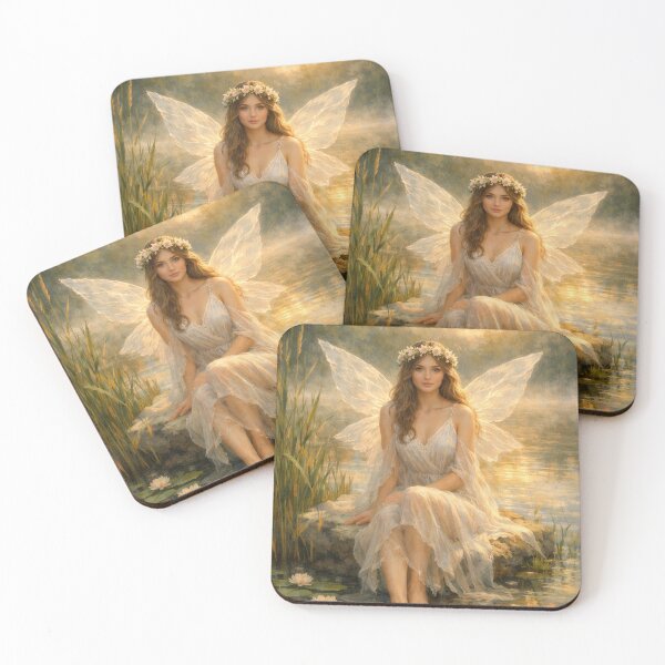 Item preview, Fairy sitting Dreamy Fairy by Morning Lake designed and sold by doinitzart.
