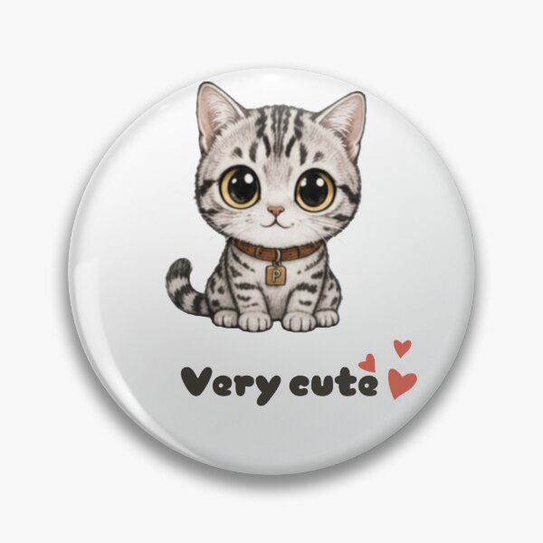 Item preview, Very Cute Pixel Cat – Kawaii Chibi Cat Sticker designed and sold by TitiaDesign.