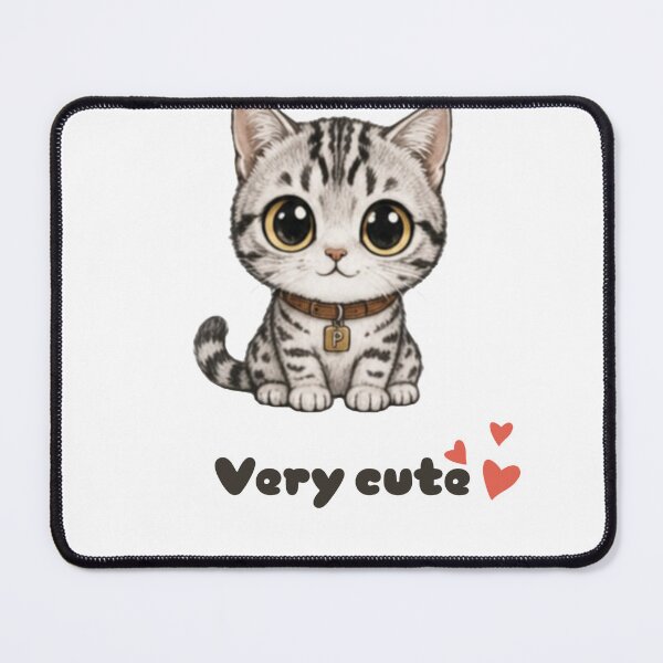 Item preview, Very Cute Pixel Cat – Kawaii Chibi Cat Sticker designed and sold by TitiaDesign.