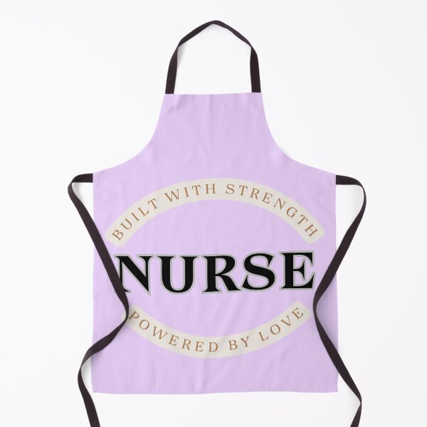 Item preview, Built with Strength Powered by Love Nurse T-Shirt Positive RN Gift Inspirational Tee designed and sold by BananaPrint.