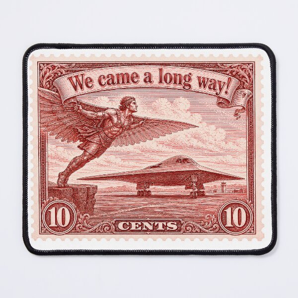 Item preview, Icarus to Stealth: Vintage Aviation Stamp designed and sold by 9xgraphics.