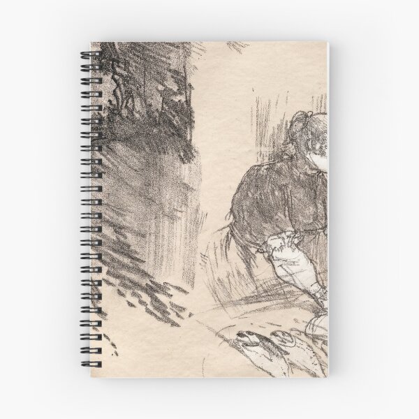 Artikelvorschau, Das Cover von „Die kurzen Freuden“ von Henri de Toulouse-Lautrec | Kunstdruck im Jugendstil entworfen und verkauft von artofuniverse.
