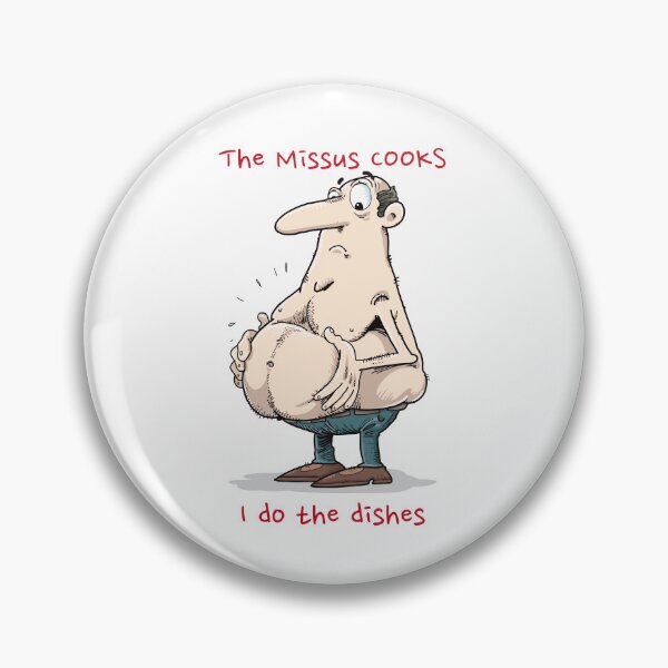 Item preview, The Missus Cooks designed and sold by Tees & Merch.