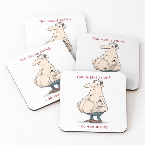 Item preview, The Missus Cooks designed and sold by Tees & Merch.