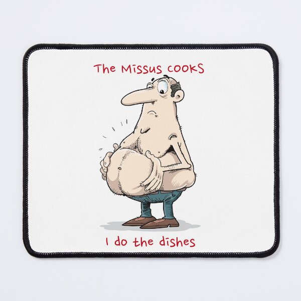 Item preview, The Missus Cooks designed and sold by Tees Merch.