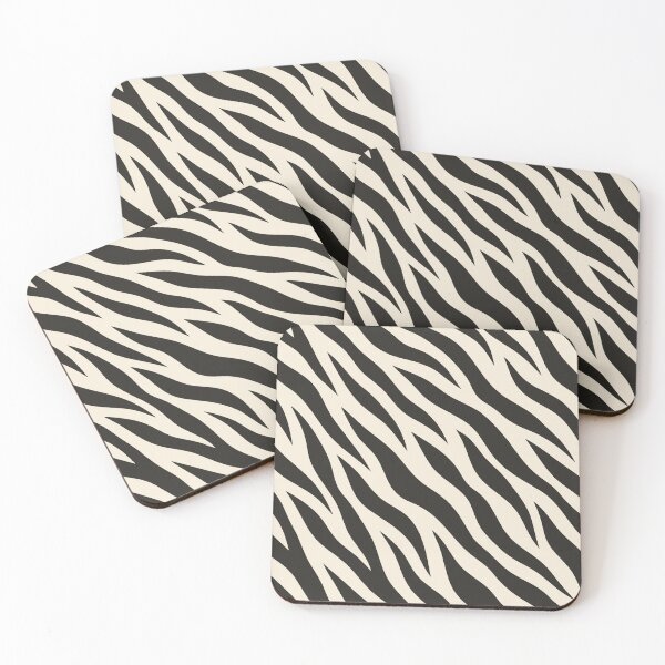 Item preview, Minimal Zebra Print Pattern Retro Wild Fashion Design designed and sold by Tattee.