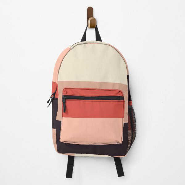 Item preview, Red, orange, off-white & purple blocks designed and sold by Mint + Midnight.