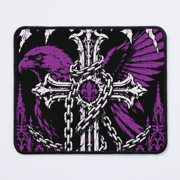 Item preview, Darkest Hour Gothic Raven Cross designed and sold by Highwayman1975.