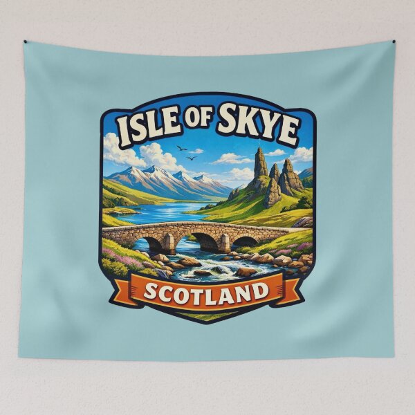 Item preview, Isle of Skye, Scotland - Sligachan Bridge designed and sold by Myra365Art.