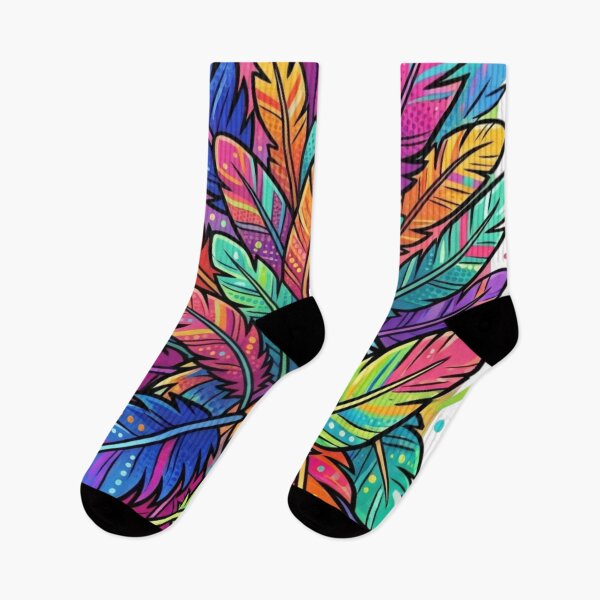 Item preview, Rainbow feathers designed and sold by PP&RAINBOW SHOP.