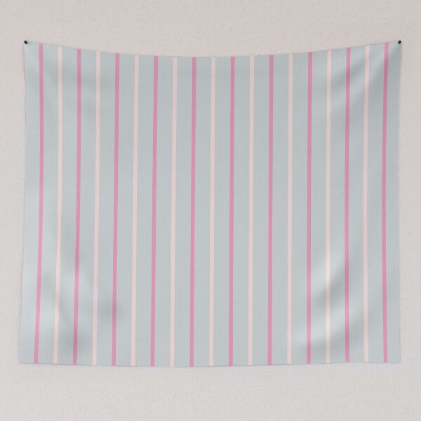 Item preview, Aluminum foil, amaranth pink & misty rose vertical stripes designed and sold by Mint + Midnight.