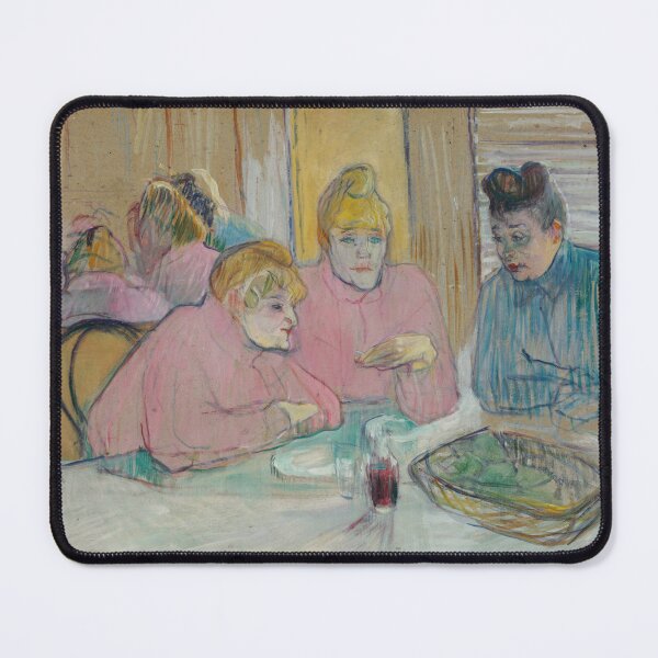 Item preview, The Ladies in the Dining Room by Henri de Toulouse-Lautrec | Vintage Paris Café Fine Art Print designed and sold by artofuniverse.