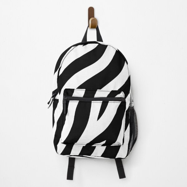 Item preview, Black and White Zebra Print Pattern Minimal Fashion Design designed and sold by Tattee.