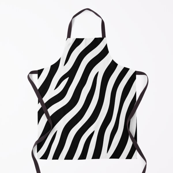 Item preview, Black and White Zebra Print Pattern Minimal Fashion Design designed and sold by Tattee.
