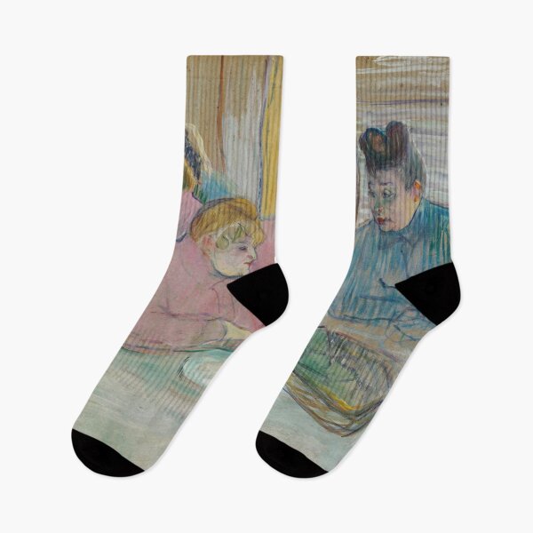 Item preview, The Ladies in the Dining Room by Henri de Toulouse-Lautrec | Vintage Paris Café Fine Art Print designed and sold by artofuniverse.