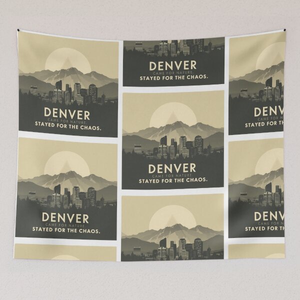 Item preview, Denver: Came For Nature. Stayed For The Chaos. [Flavor 2] designed and sold by Mildly Thriving Co..