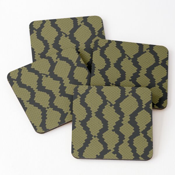 Item preview, Snake Skin Pattern Dark Reptile Texture Fashion Design designed and sold by Tattee.