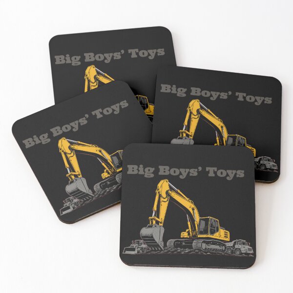 Item preview, Big Boys' Toys – Minimalist Excavator Design designed and sold by PaTkA art.