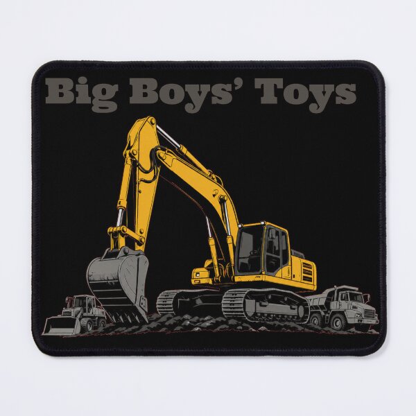 Item preview, Big Boys' Toys – Minimalist Excavator Design designed and sold by PaTkA art.