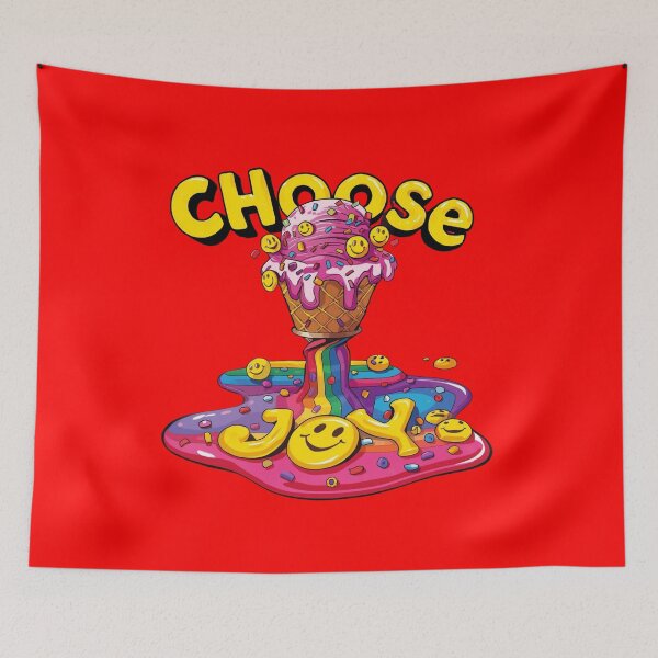 Item preview, Surreal Ice Cream Choose Joy designed and sold by Zakrytos ★★★★★.