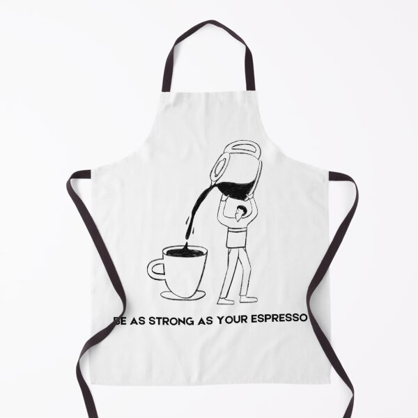 Item preview, Be As Strong As Your Espresso Quote designed and sold by VibeoCanvasShop.