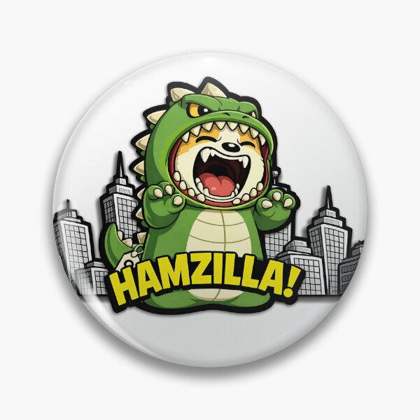 Item preview, Ham & Shiggles -- Hamzilla! designed and sold by Ham&Shiggles.