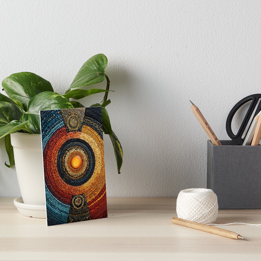 Item preview, Art Board Print designed and sold by BasajaunStudio.