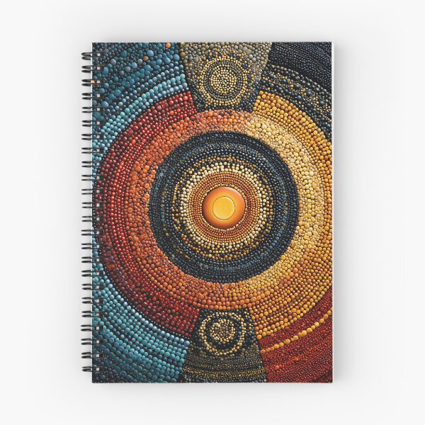 Item preview, Solar Core Mosaic Pattern designed and sold by BasajaunStudio.