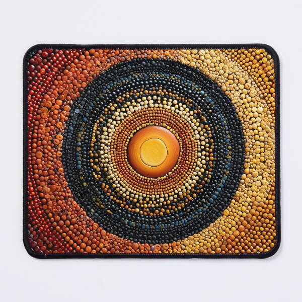 Item preview, Solar Core Mosaic Pattern designed and sold by BasajaunStudio.