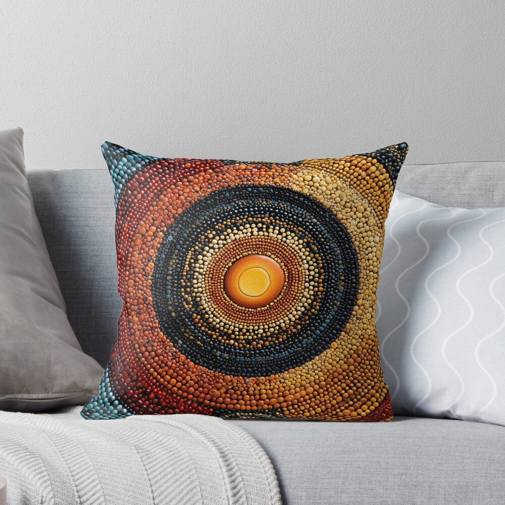 Item preview, Throw Pillow designed and sold by BasajaunStudio.