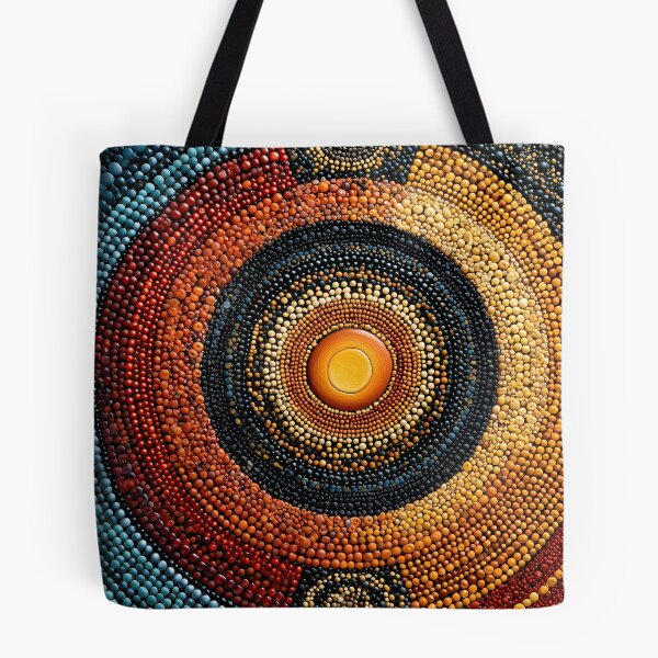 Item preview, Solar Core Mosaic Pattern designed and sold by BasajaunStudio.