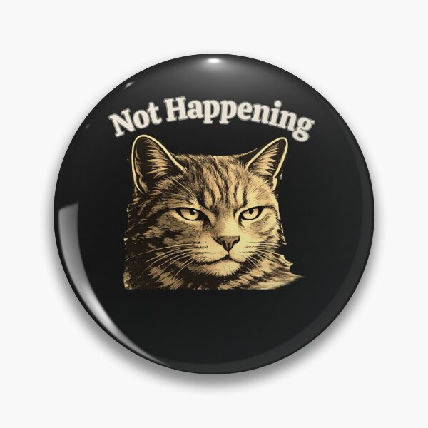 Item preview, Not Happening Cat Streetwear Design designed and sold by AdicretorDesign.