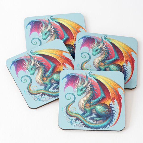 Item preview, Cute fantasy dragon designed and sold by NerdiPop.