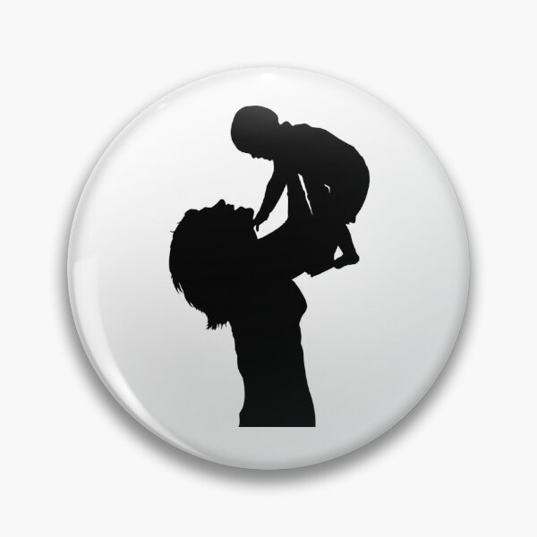 Item preview, Mom Silhouette designed and sold by NaturalFabric.