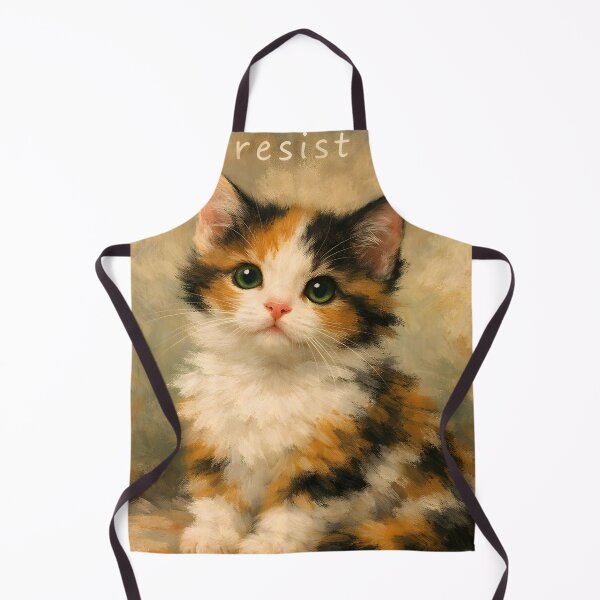 Item preview, Resist the Sweet Calico Kitten designed and sold by TinCatOutPost.
