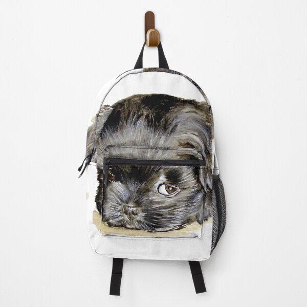 Item preview, Black Shih Tzu Puppy designed and sold by PaintedbyCarol.