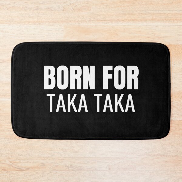 Item preview, Born For Taka Taka (White) designed and sold by ShipCrewNation.