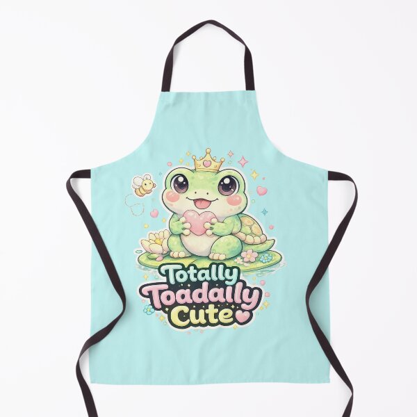 Item preview, Pastel Cute Frog “Totally Toadally Cute” Kawaii Animal Sticker designed and sold by Nusha Creations.