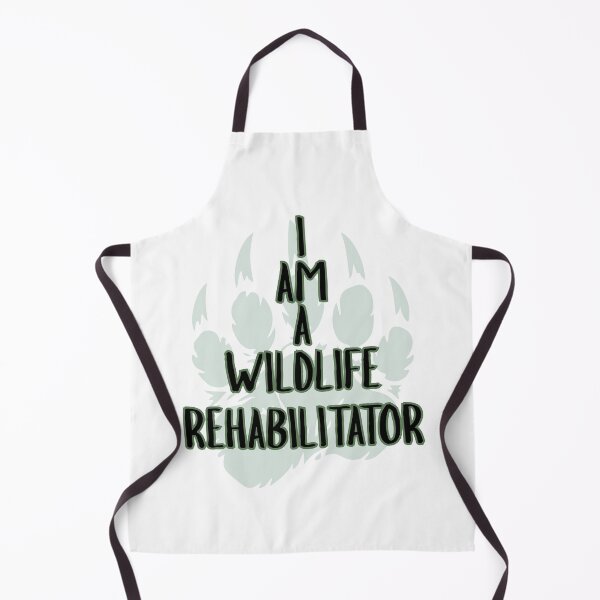 Item preview, Green Version I am a Wildlife Rehabilitator - Identification, Rescuer Uniform T for Volunteers designed and sold by Shel13X.