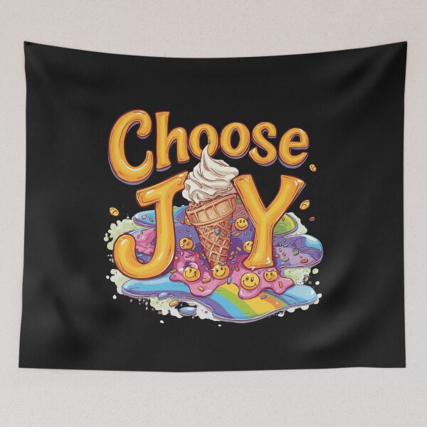 Item preview, Choose Joy Melting Cone designed and sold by Zakrytos ★★★★★.