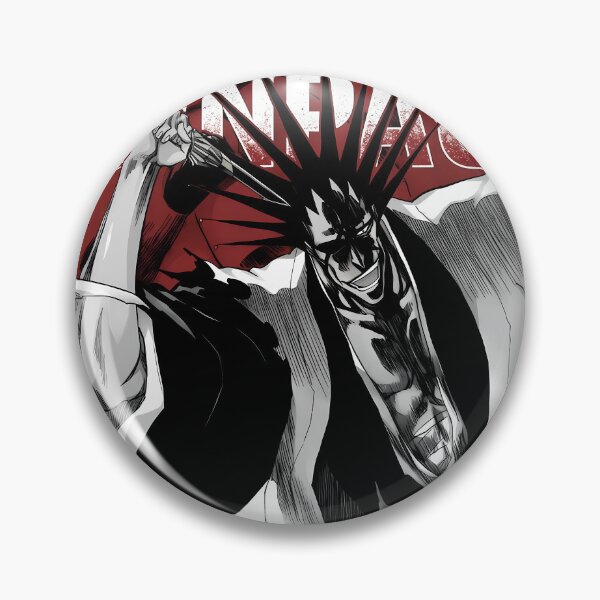 Item preview, Spiky Black Hair Eyepatch Warrior Fan Art – Ragged Haori Berserker Design designed and sold by Senpaiwaves.