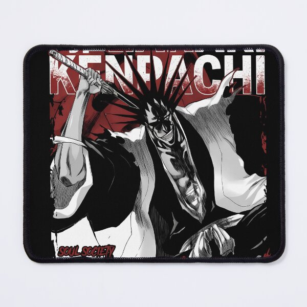 Item preview, Spiky Black Hair Eyepatch Warrior Fan Art – Ragged Haori Berserker Design designed and sold by Senpaiwaves.
