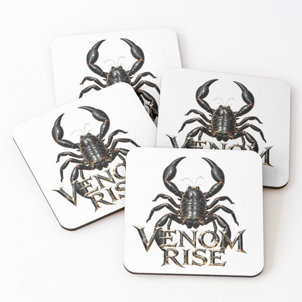 Item preview, Scorpion Venom Rise Dark Gothic Design | Metallic Arachnid Art designed and sold by SinghMerchUniverse.