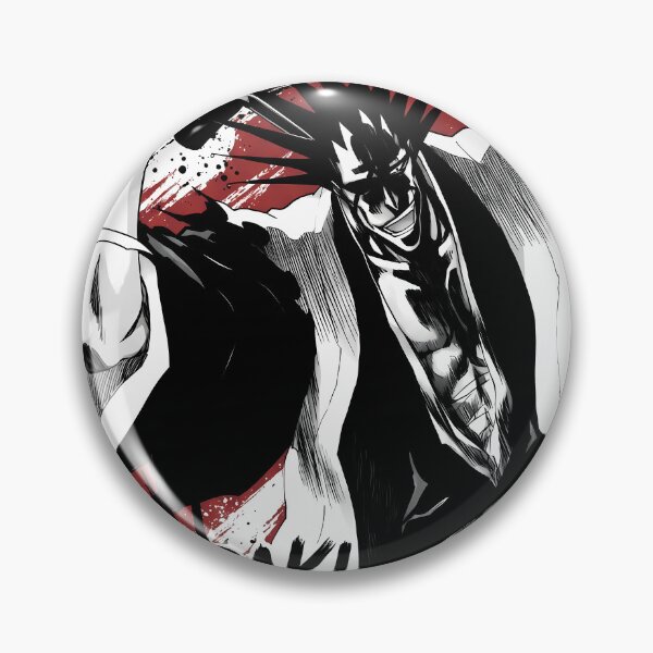 Item preview, Spiky Black Hair Eyepatch Warrior Fan Art – Ragged Haori Berserker Design designed and sold by Senpaiwaves.