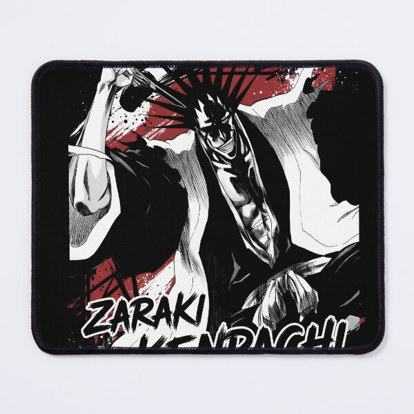 Item preview, Spiky Black Hair Eyepatch Warrior Fan Art – Ragged Haori Berserker Design designed and sold by Senpaiwaves.