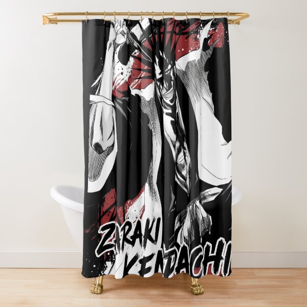 Item preview, Spiky Black Hair Eyepatch Warrior Fan Art – Ragged Haori Berserker Design designed and sold by Senpaiwaves.