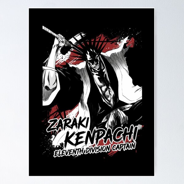Item preview, Spiky Black Hair Eyepatch Warrior Fan Art – Ragged Haori Berserker Design designed and sold by Senpaiwaves.