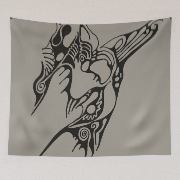Item preview, My Drawing Of An Alien Bird designed and sold by Rane Fisher.