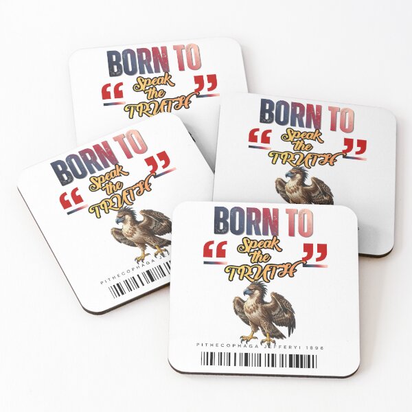 Item preview, Born to Speak the Truth Philippine Eagle designed and sold by A-R Digital Designs.